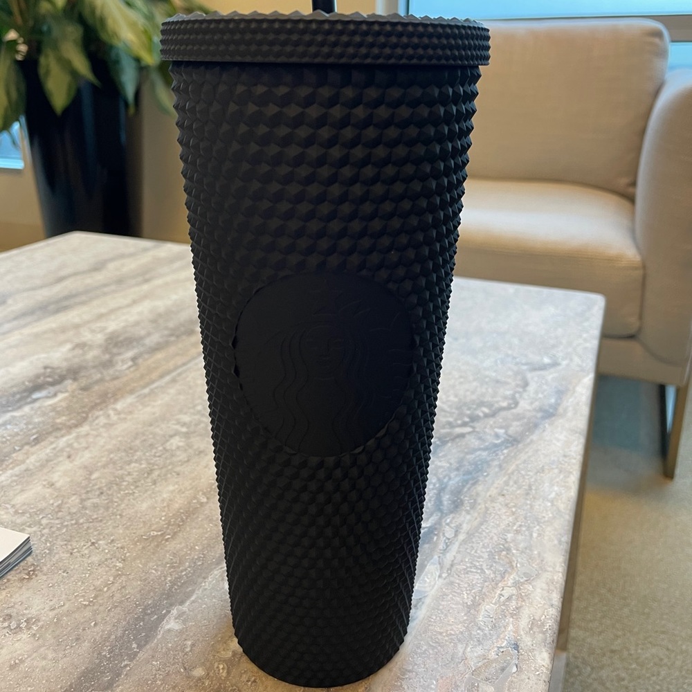 COPY - Brand new Starbucks matte black studded cup